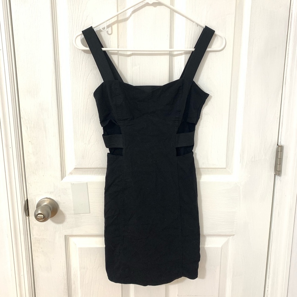 H&M Black Dress w/Cut Outs